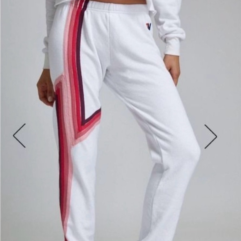 Aviator Nation Blaze 4 Stripe Sweatpants